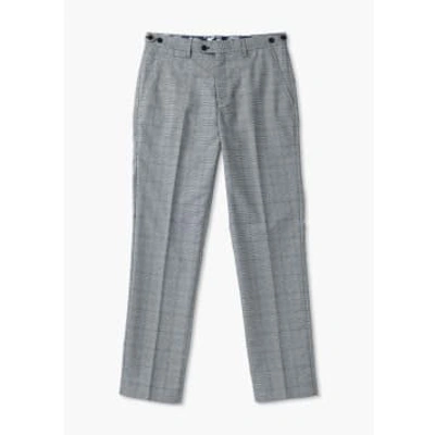 Skopes Mens Anello Tailored Suit Trousers In Grey Check