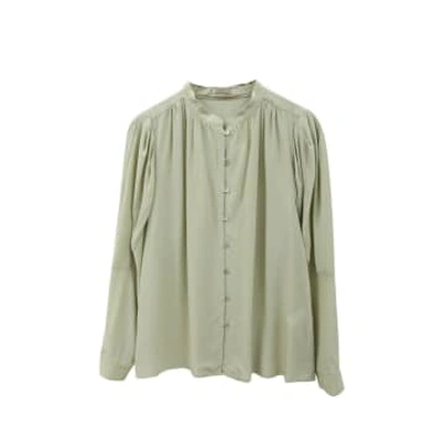 See U Soon Mintgreen Blouse In Green