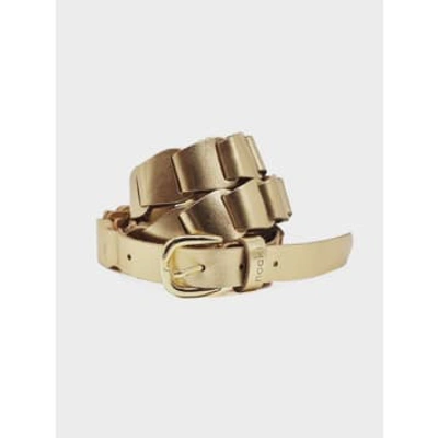 Nooki Design Lana Leather Belt In Gold