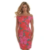 ROIDAL ROIDAL ALIDA DRESS IN RED FLORAL