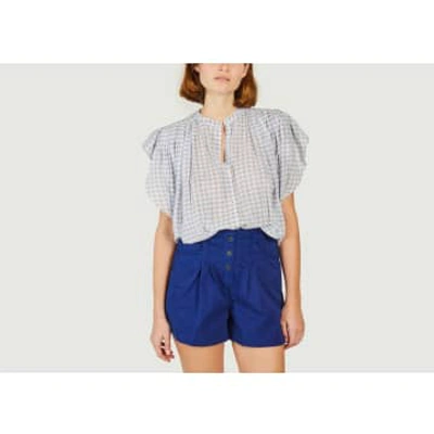 Bellerose Chaos Blouse In Blue