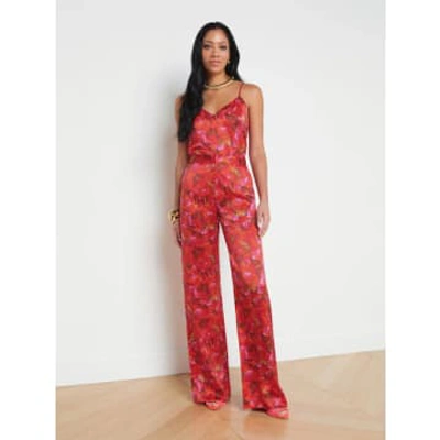 L AGENCE LIVVY BUTTERFLY TROUSER