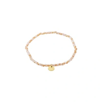 Pilgrim - Indie Beaded Bracelet | Rose In Gold