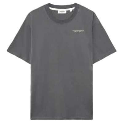 Pompeii Brand Residence Graphic T-shirt In Gray