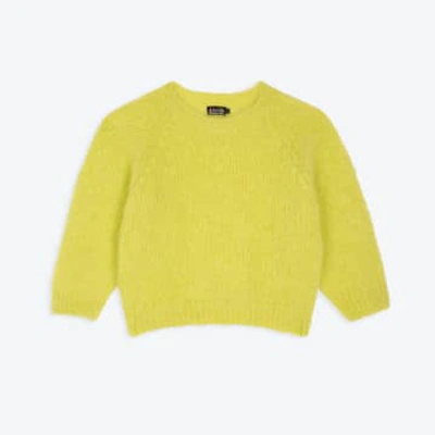 Lowie Lime Mohair Jumper In Green