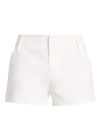 Alice And Olivia Women's Cady Tailored Shorts In Off White