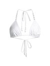 Ramy Brook Elsa Triangle Bikini Top In White