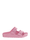 Birkenstock Arizona Eva Flat Sole Open Toe Sandals In Pink