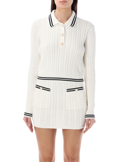 ALESSANDRA RICH KNITTED POLO
