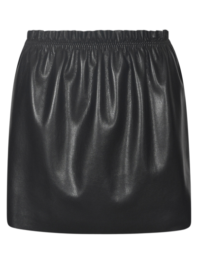 Philosophy Di Lorenzo Serafini Ribbed Waist Skirt In Black