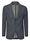 TAGLIATORE PATCHED POCKET TWO-BUTTONED BLAZER
