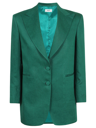 Saulina Milano Woman Jacket In Verde Smeraldo