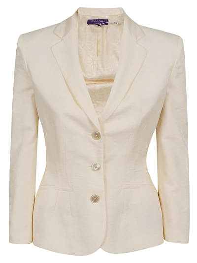 Ralph Lauren Elitsa-blazer In Butter