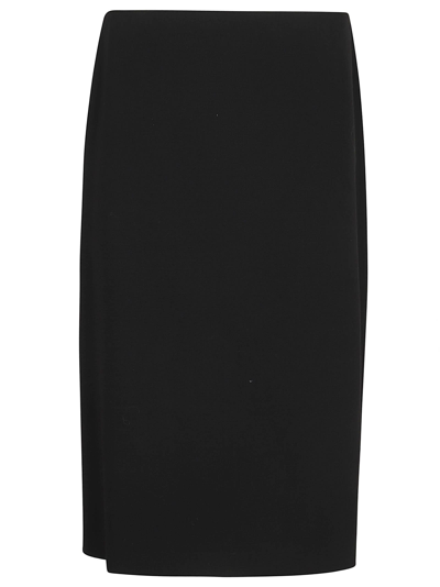 Ralph Lauren Cindy-straight-skirt In Black