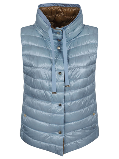 Herno Padded Jacket In Logo Engraved On The Buttons