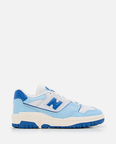 New Balance 550 Leather Sneakers In Clear Blue