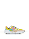 FLOWER MOUNTAIN MULTICOLORED WASHI SNEAKERS IN SUEDE AND NYLON