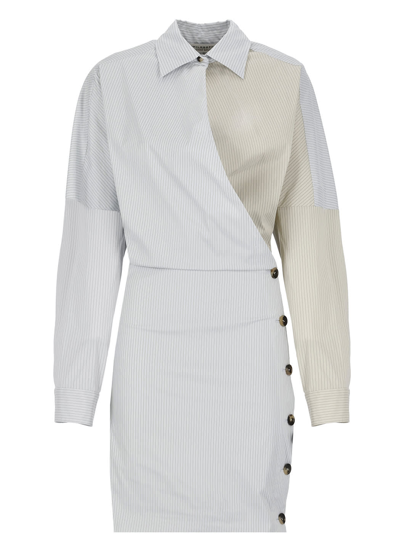 Philosophy Di Lorenzo Serafini Dress With Buttons In White