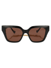 Gucci Gg1023s Sunglasses In 005 Black Black Brown