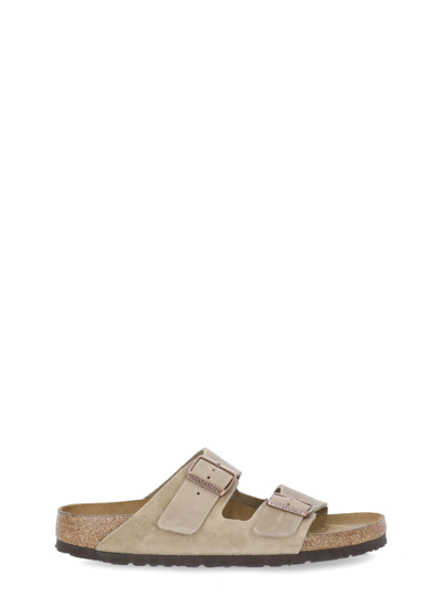 Birkenstock Arizona Slipper In Beige