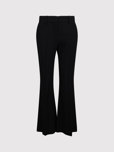 Nina Ricci Flare Trousers In Black