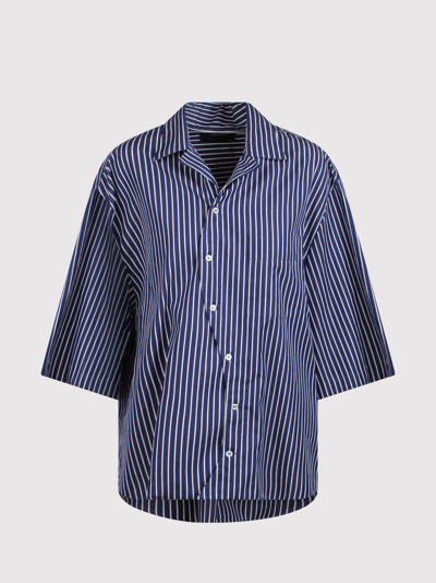 Ssheena Striped Shirt In Blue