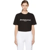 GOSHA RUBCHINSKIY Black Logo T-Shirt