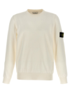 Stone Island 508a3 Maglia In Lana In White