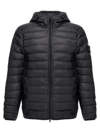 Stone Island Loom Woven Chambers R-nylon Down-tc Down Jacket In Blue