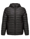 Stone Island Loom Woven Chambers R-nylon Down-tc Down Jacket In Black