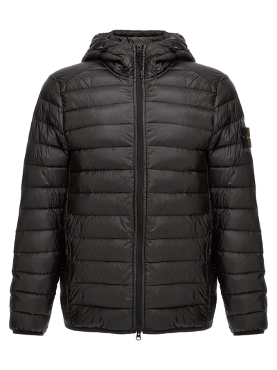 Stone Island Loom Woven Chambers R-nylon Down-tc Down Jacket In Blue