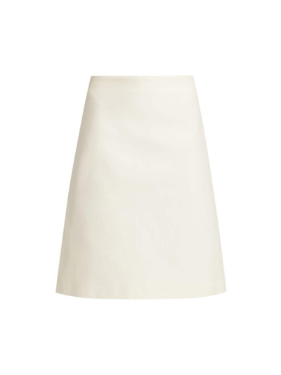 Proenza Schouler Women's Adele A-line Knee-length Skirt In Eggshell