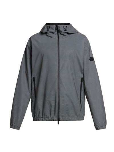 Moncler Sautron Hooded Jacket In Grey