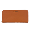 Baldinini Trend Orange Leather Wallet In Orange