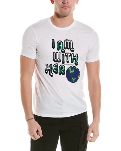 Armani Exchange Slim Fit T-shirt In White