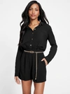GUESS FACTORY NINA BELTED ROMPER