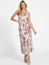 GUESS FACTORY JOSELINE SATIN SLIP DRESS