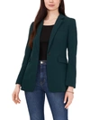 1.STATE WOMENS WOVEN LONG SLEEVES ONE-BUTTON BLAZER