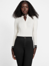 Guess Factory Omarion Tape Bodysuit In White