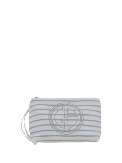 Giorgio Armani Handbags In White