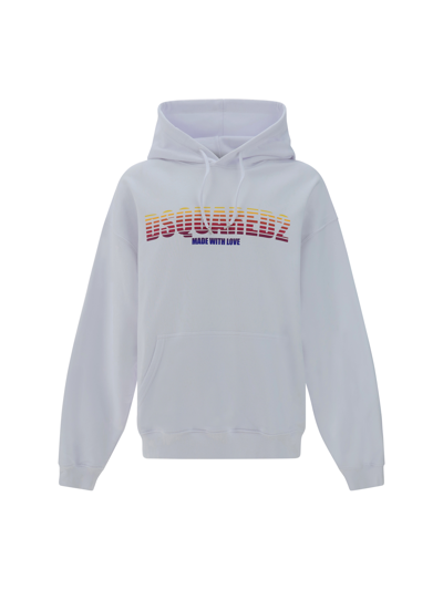 Dsquared2 Hoodie In White