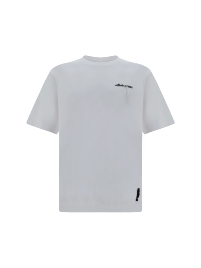 Fendi T-shirt In Bianco