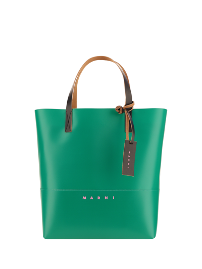 Marni Shoulder Bag In Sea Green