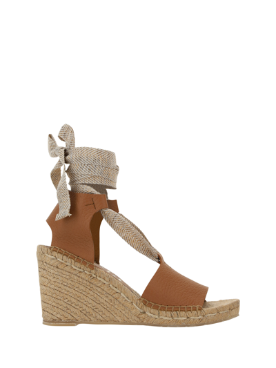 Pedro Garcia Orsel Sandals In Saddle Cervo