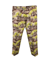 MARNI FOREST PRINTED TROUSERS IN MULTICOLOR VISCOSE