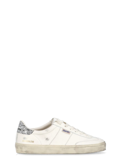 Golden Goose Soul Star Trainers In White