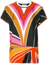 EMILIO PUCCI printed T-shirt,DRYCLEANONLY
