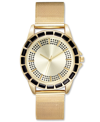 INC INTERNATIONAL CONCEPTS WOMEN'S GOLD-TONE MESH BRACELET WATCH 36MM, CREATED FOR MACY'S