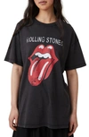 COTTON ON ROLLING STONES OVERSIZE GRAPHIC T-SHIRT