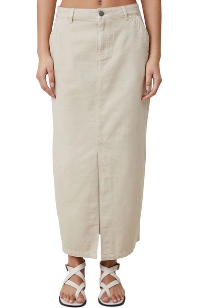Cotton On Women's Ryder Utility Maxi Skirt In Stone